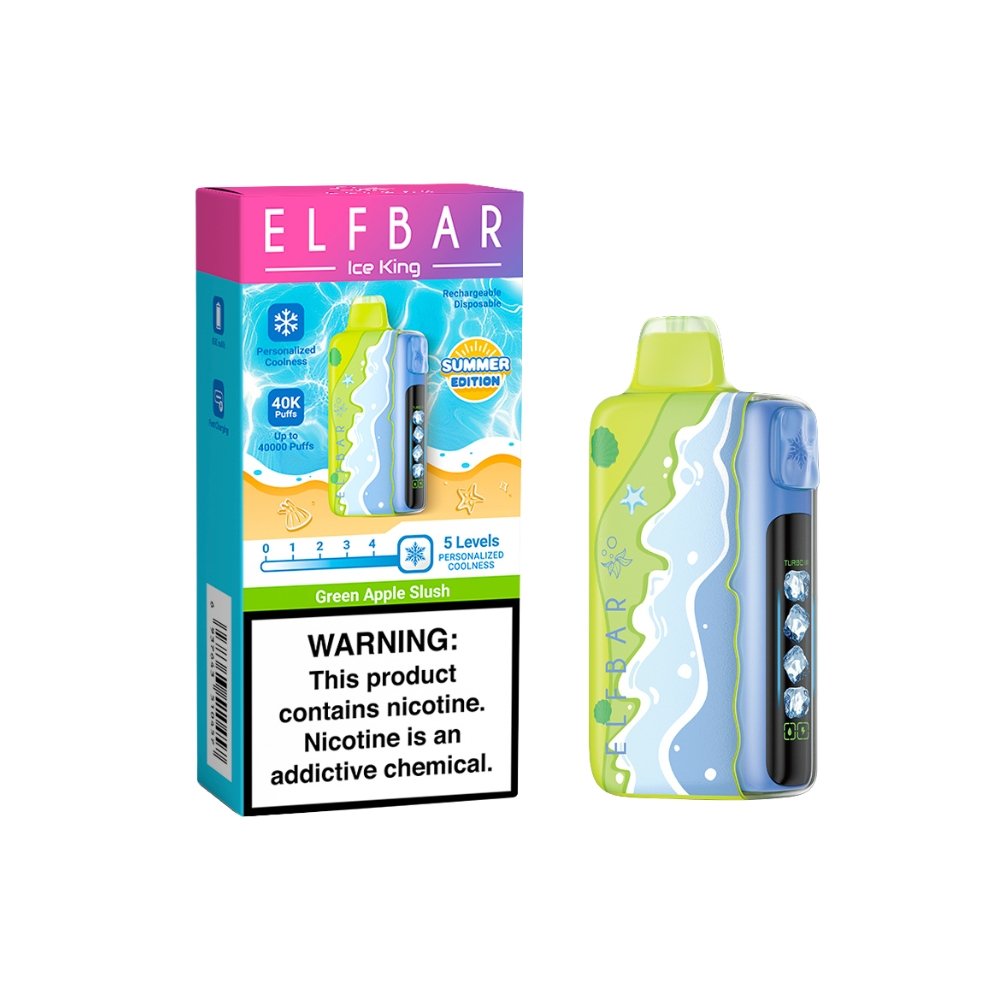 Elf Bar Bc40000 | Green Apple Ice King Summer Edition Elf Bar Bc40000 | Green Apple Ice King Summer Edition