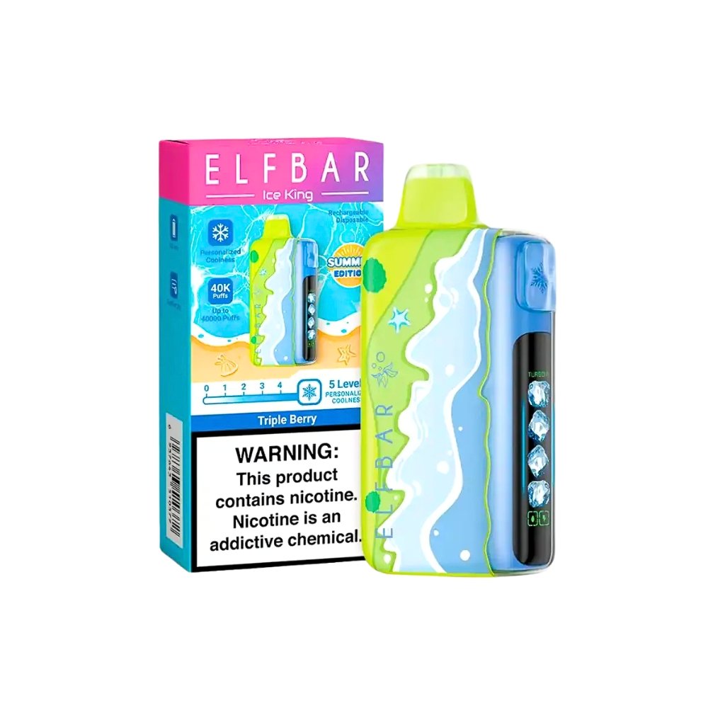 Elf Bar Bc40000 | Triple Berry Ice King Summer Edition Elf Bar Bc40000 | Triple Berry Ice King Summer Edition