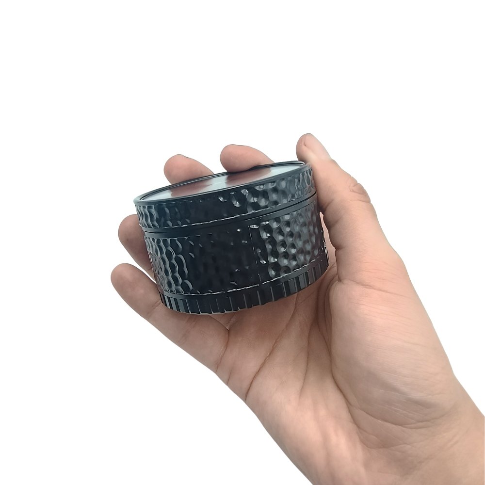 Grinder Black Mirror 65mm – 4 Piezas Con Atrapa Polen Alto Grinder Black Mirror 65mm – 4 Piezas Con Atrapa Polen Alto