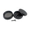 Grinder Diamante Negro Mate 70mm – 4 Piezas Grinder Diamante Negro Mate 70mm – 4 Piezas