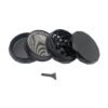 Grinder Diamante Negro Mate 70mm – 4 Piezas Grinder Diamante Negro Mate 70mm – 4 Piezas