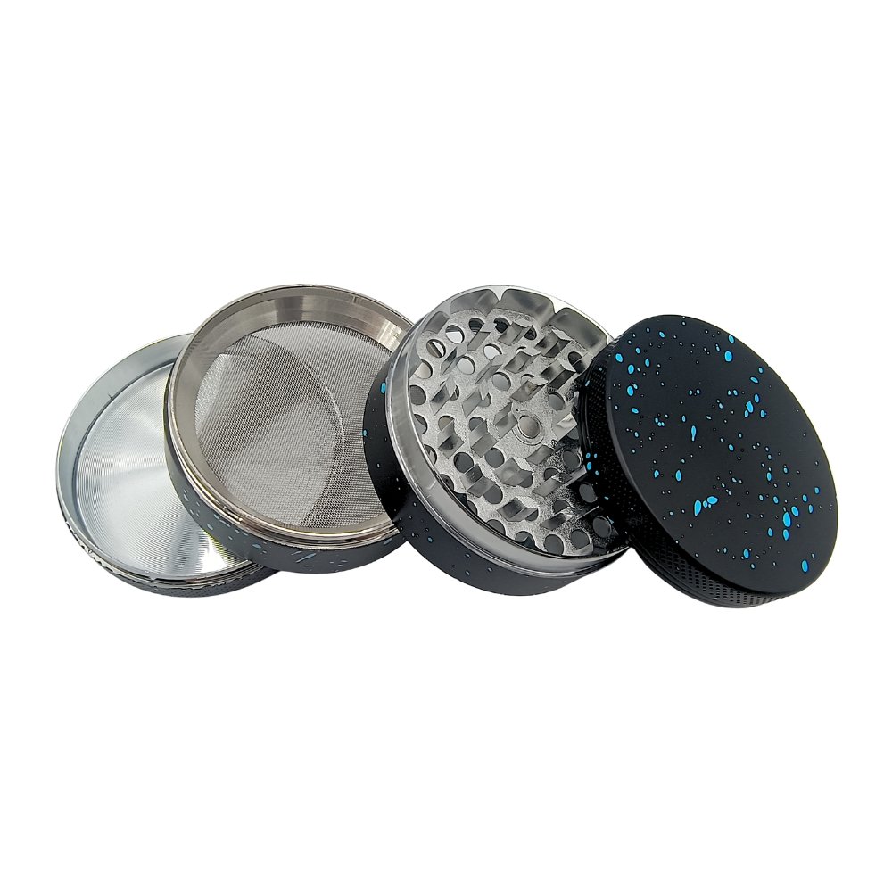 Grinder Negro Mate Paint 60mm 4 Piezas Grinder Negro Mate Paint 60mm 4 Piezas