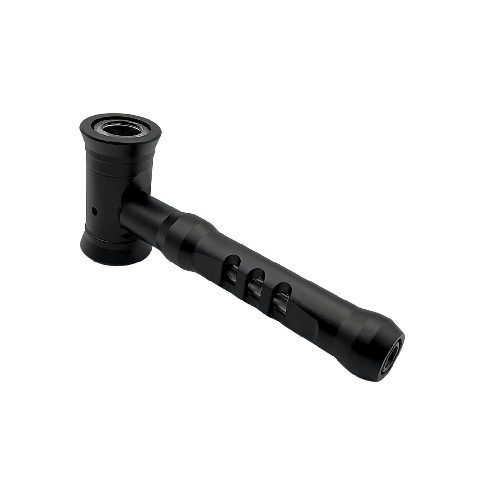 Pipa Hammer De Vidrio Y Metal 14cm Pipa Hammer De Vidrio Y Metal 14cm