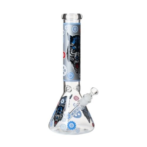 Ir a Bong Beaker Lobo Con Hielera 26cm Bong Beaker Lobo Con Hielera 26cm