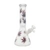 Bong Beaker Hojas Con Hielera 26cm