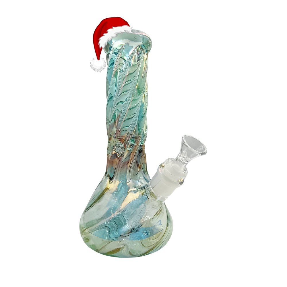 Ir a Bong Murano Tornasol Con Hielera 25cm Bong Murano Tornasol Con Hielera 25cm
