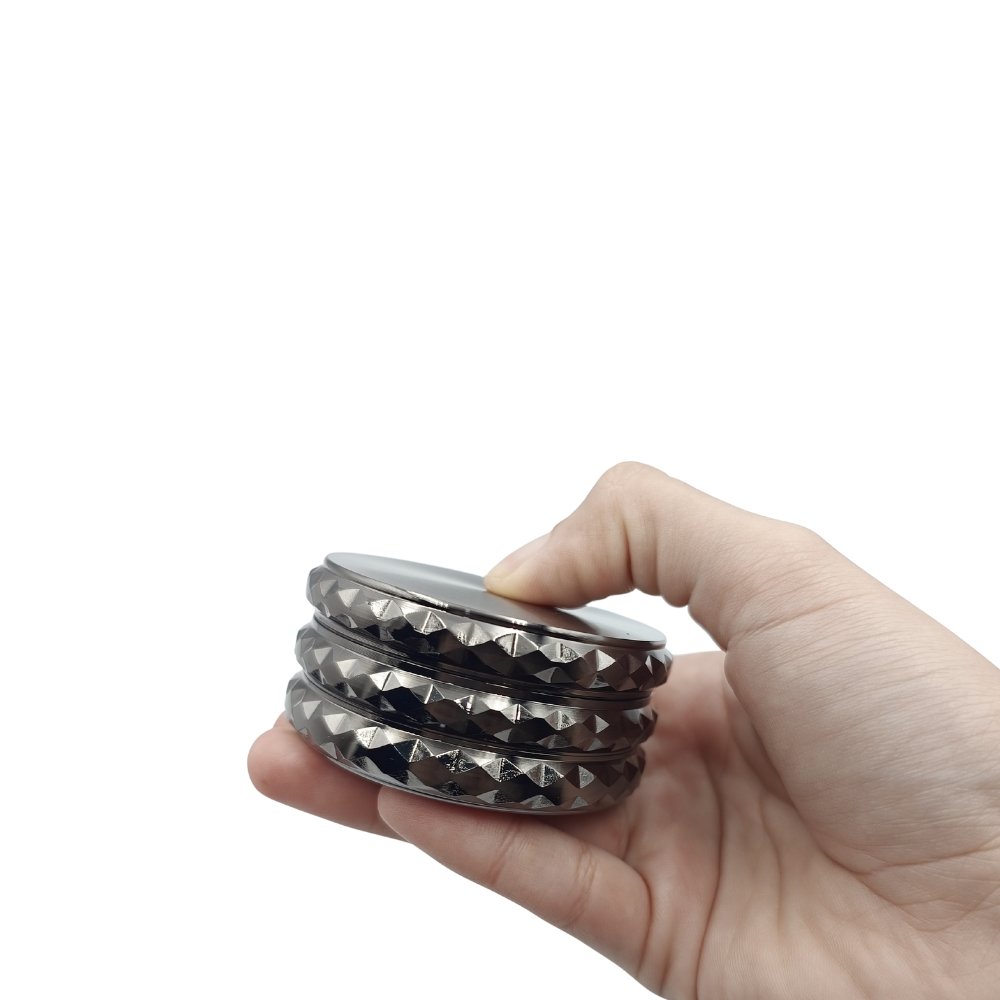 Grinder Diamante Plata 65mm Grinder Diamante Plata 65mm