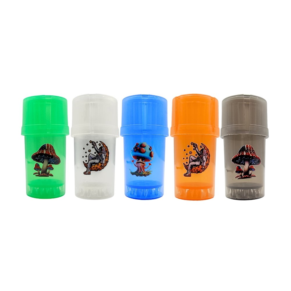 Grinder Acrílico Con Contenedor 3 Piezas Grinder Acrílico Con Contenedor 3 Piezas