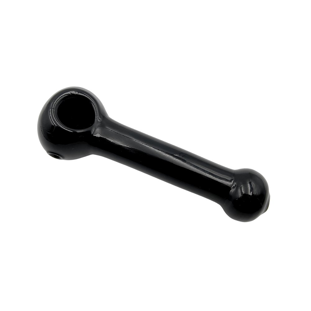 Pipa De Vidrio Grande Black 12cm