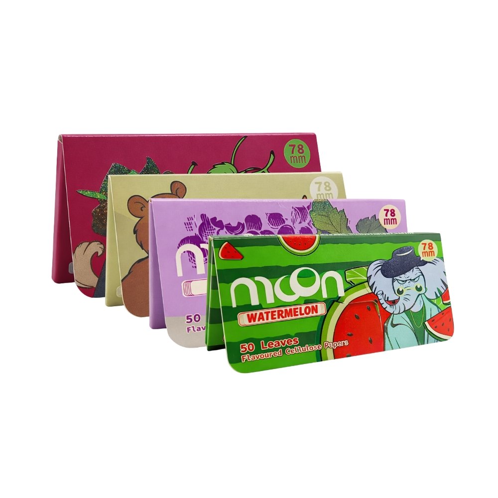 Promo 4 Unds Papellilos Celulosa De Sabores Variados 1 1/4 Moon Promo 4 Unds Papellilos Celulosa De Sabores Variados 1 1/4 Moon