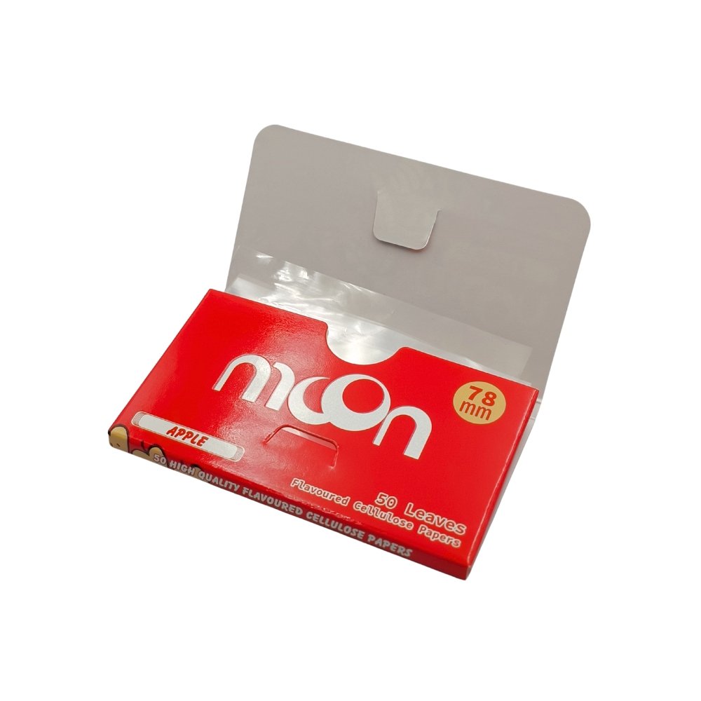 Papelillo Moon Celulosa Sabor Manzana X50unds