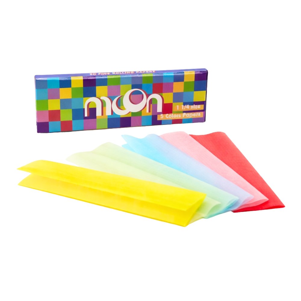 Papelillo Moon 1 1/4 – 5 Colores (50 Unidades) Papelillo Moon 1 1/4 – 5 Colores (50 Unidades)
