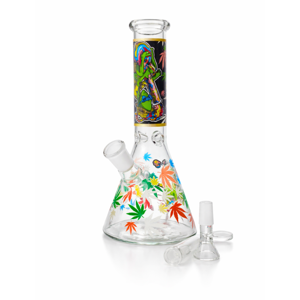 Bong Beaker Alien Con Hielera 26cm