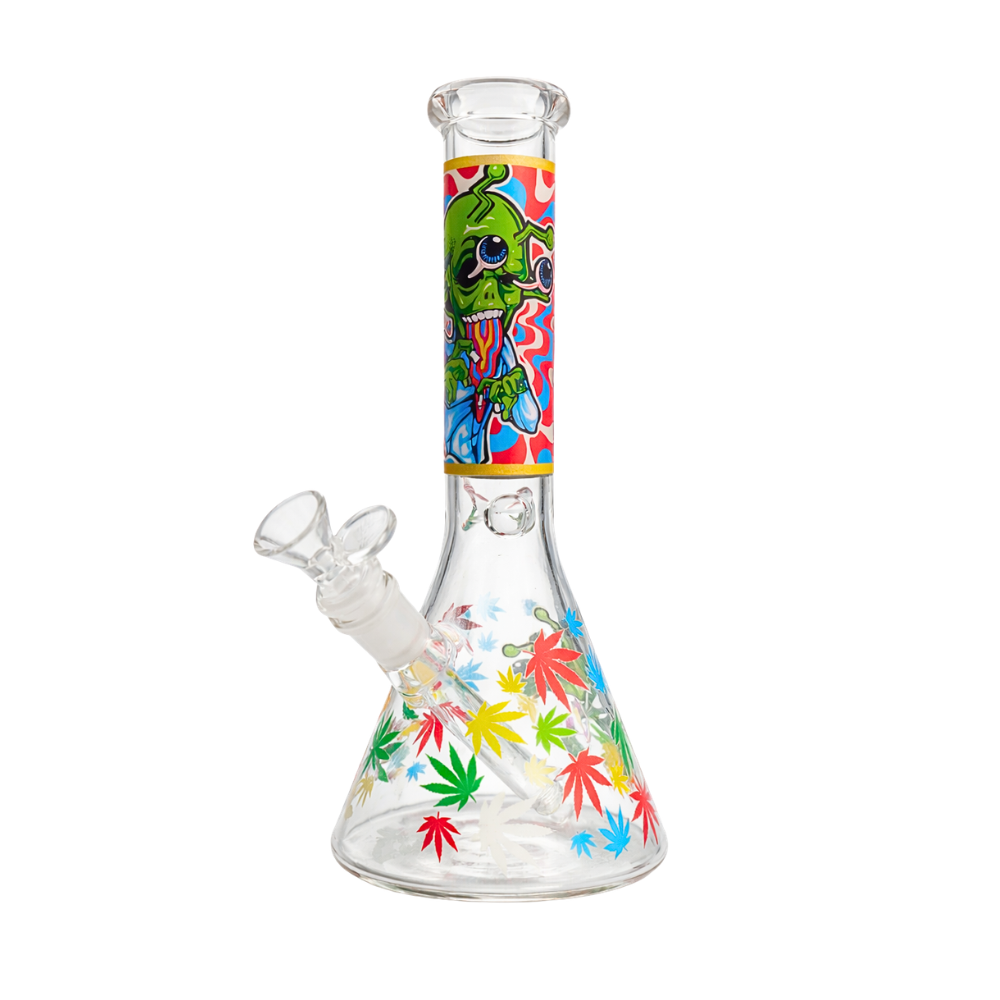 Bong Beaker Alien Eyes Con Hielera 26cm