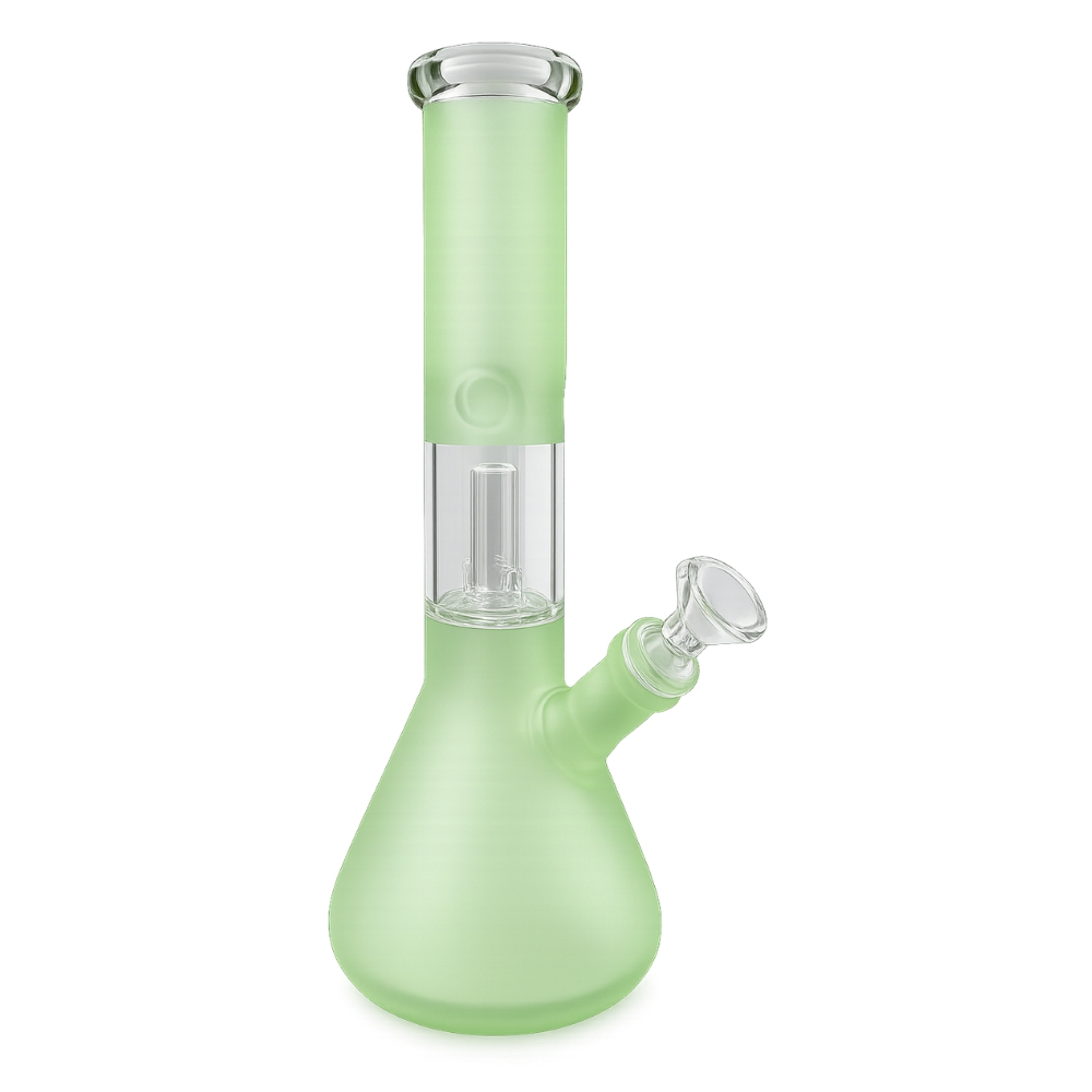 Ir a Bong De Vidrio Pavonado Con Hielera Y Percolador 28cm Bong De Vidrio Pavonado Con Hielera Y Percolador 28cm