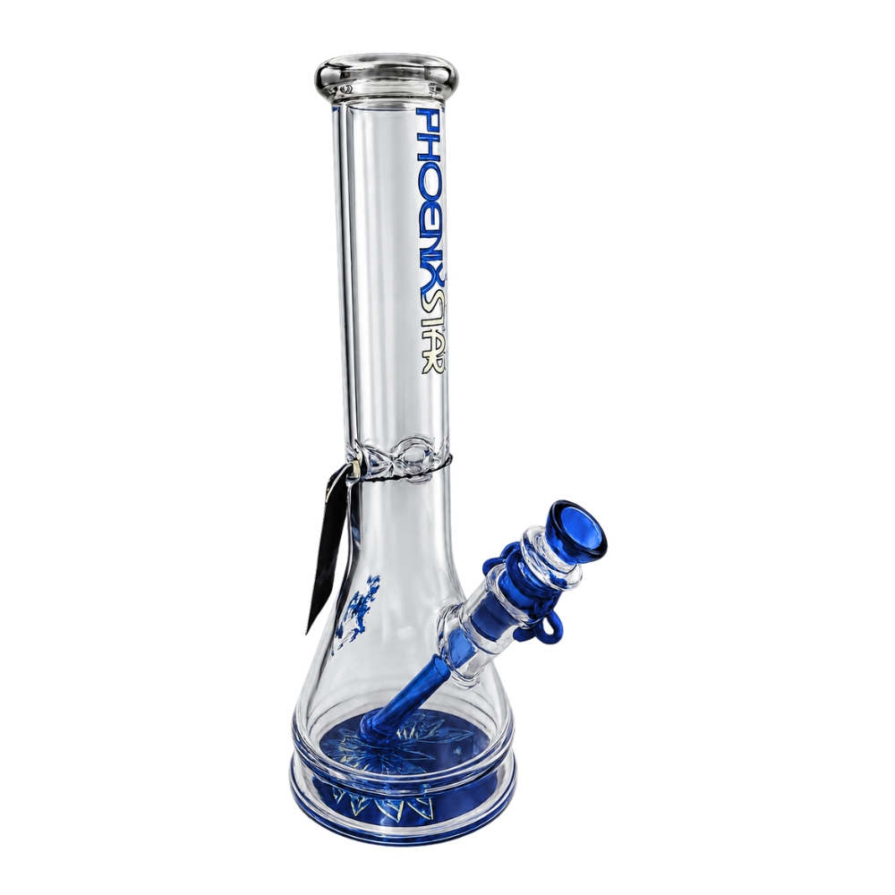 Bong Beaker Clásico Phoenix 25cm Con Hielera