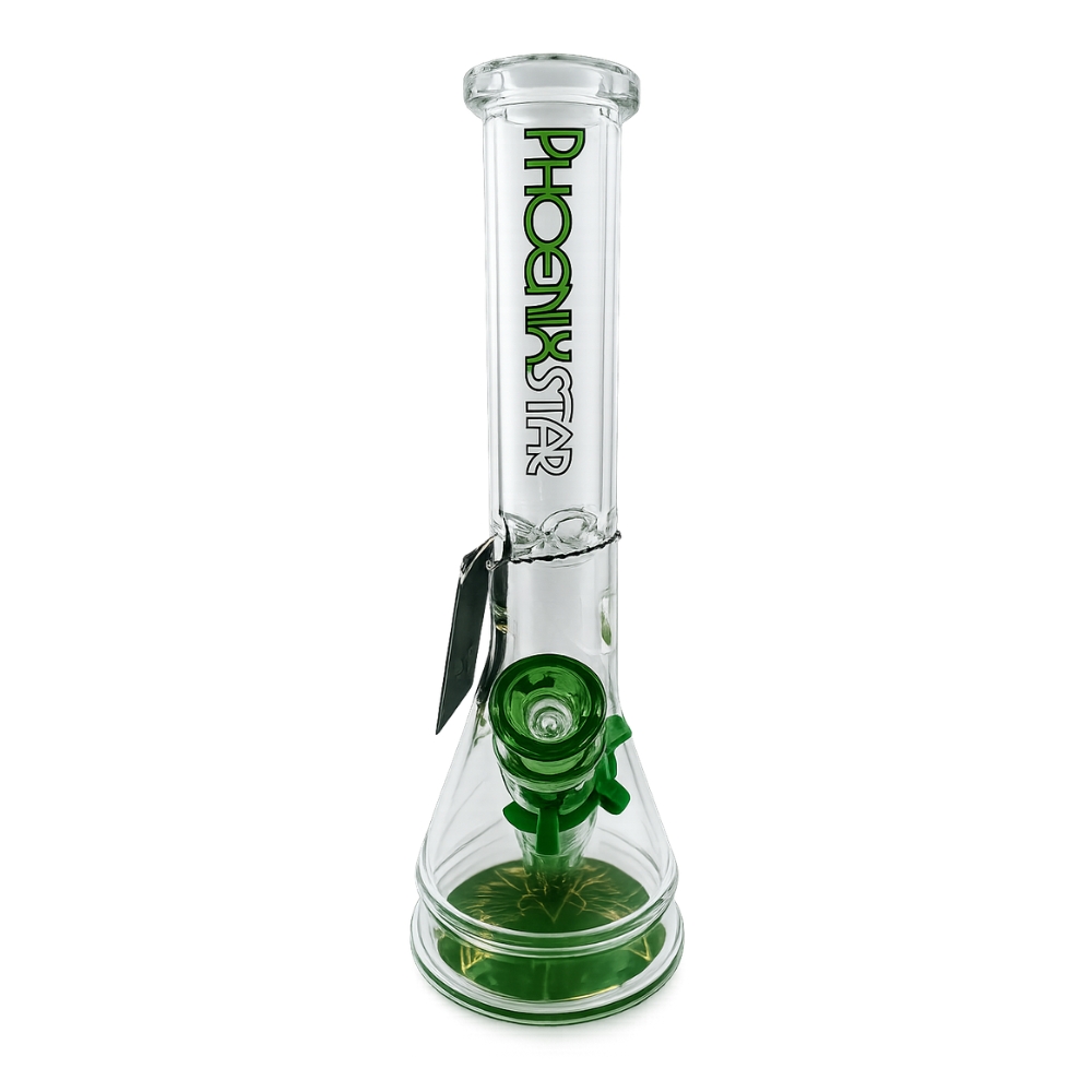 Bong Beaker Clásico Phoenix 25cm Con Hielera
