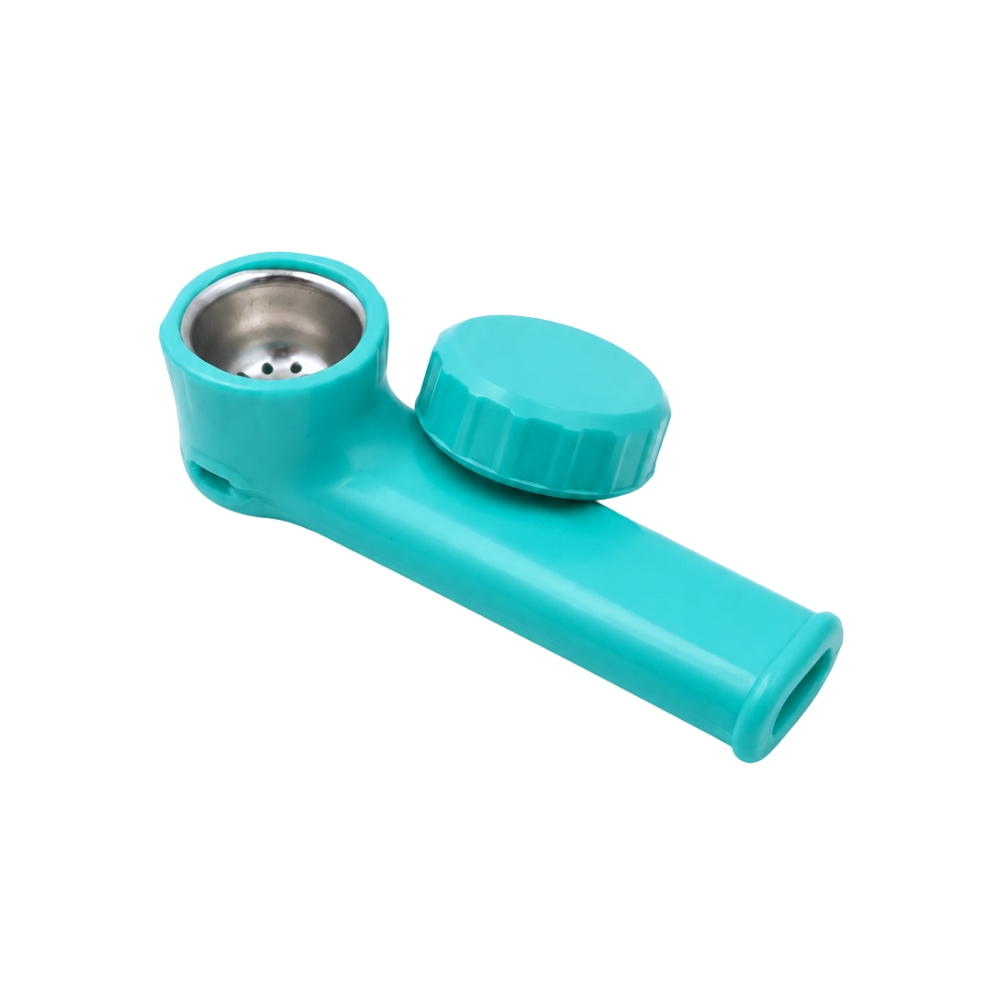 Pipa De Silicona Premium Con Tapa