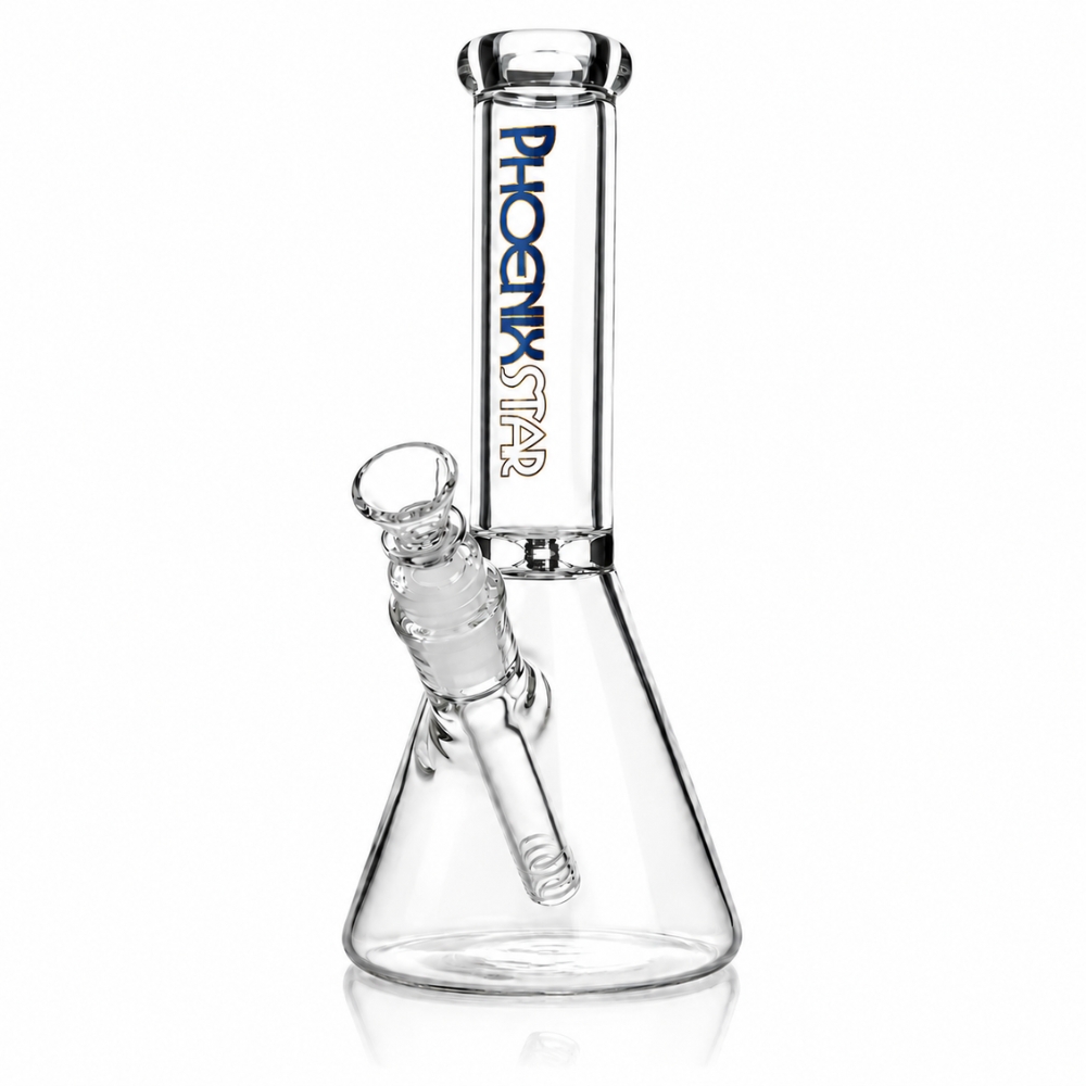 Bong Beaker Phoenix Star 25cm Con Hielera Blue