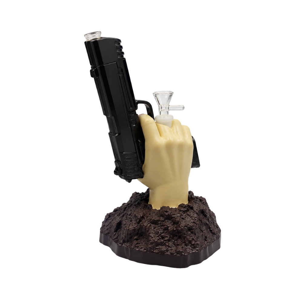 Bong Pistola De Vinilo 26cm
