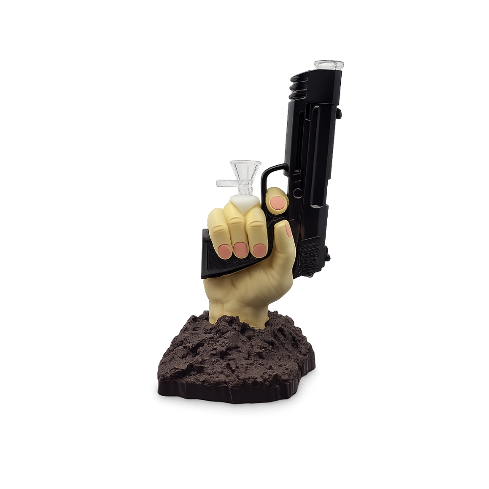 Bong Pistola De Vinilo 26cm