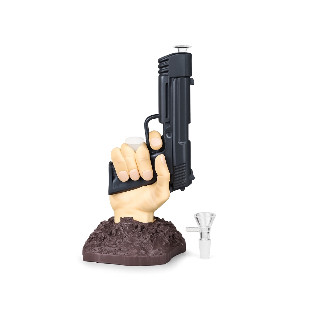 Bong Pistola De Vinilo 26cm