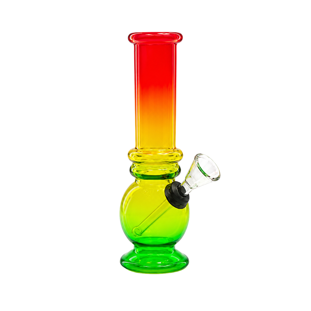 Bong De Vidrio Grueso Multicolor 15cm