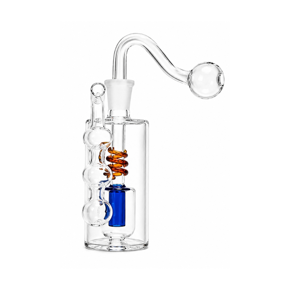 Mini Bubbler Para Wax Con Percolador 10cm Mini Bubbler Para Wax Con Percolador 10cm
