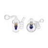 Mini Bubbler Para Wax Con Percolador 10cm Mini Bubbler Para Wax Con Percolador 10cm