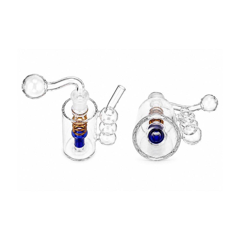 Mini Bubbler Para Wax Con Percolador 10cm Mini Bubbler Para Wax Con Percolador 10cm