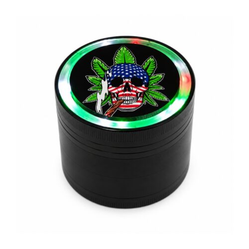 Grinder Metálico con Luz LED 60 mm