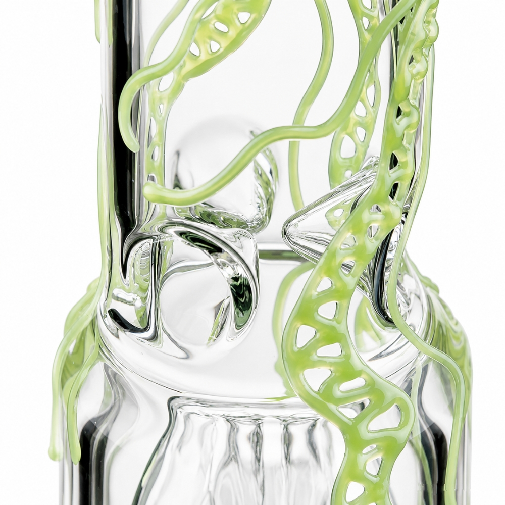 Bong Beaker Con Hielera Y Percolador Medusas