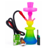 Pack Árabe ( Hookah De Vidrio, Tabaco, Carbón Y Encendedor)