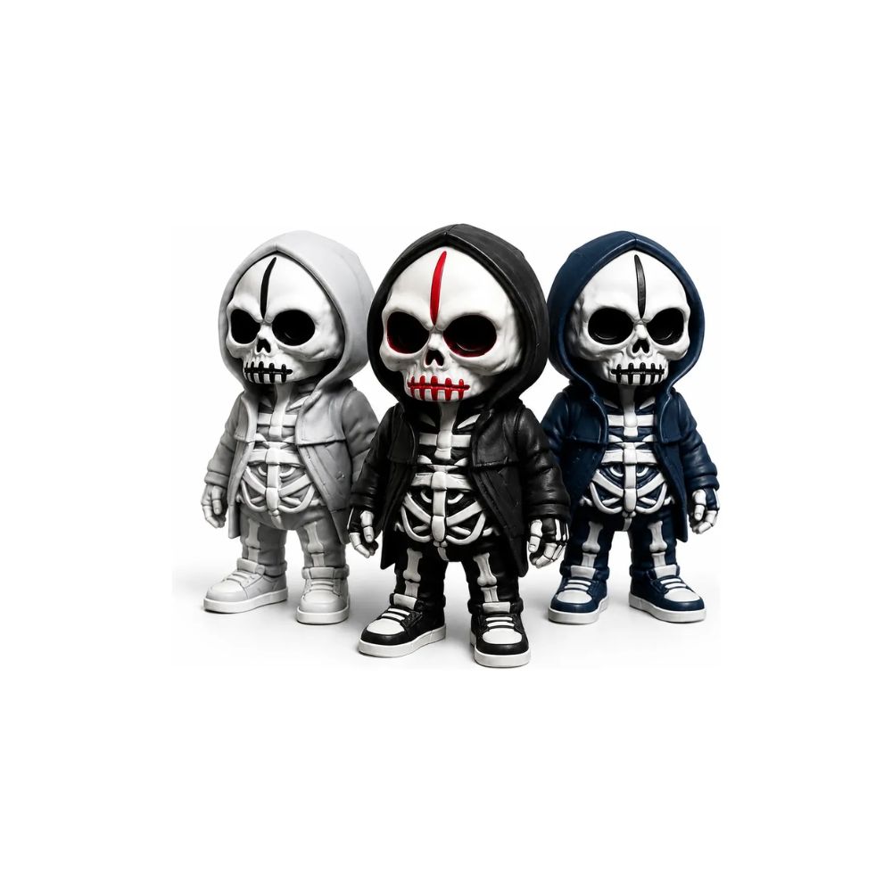 Grinder Skeleton 4 Piezas 17cm