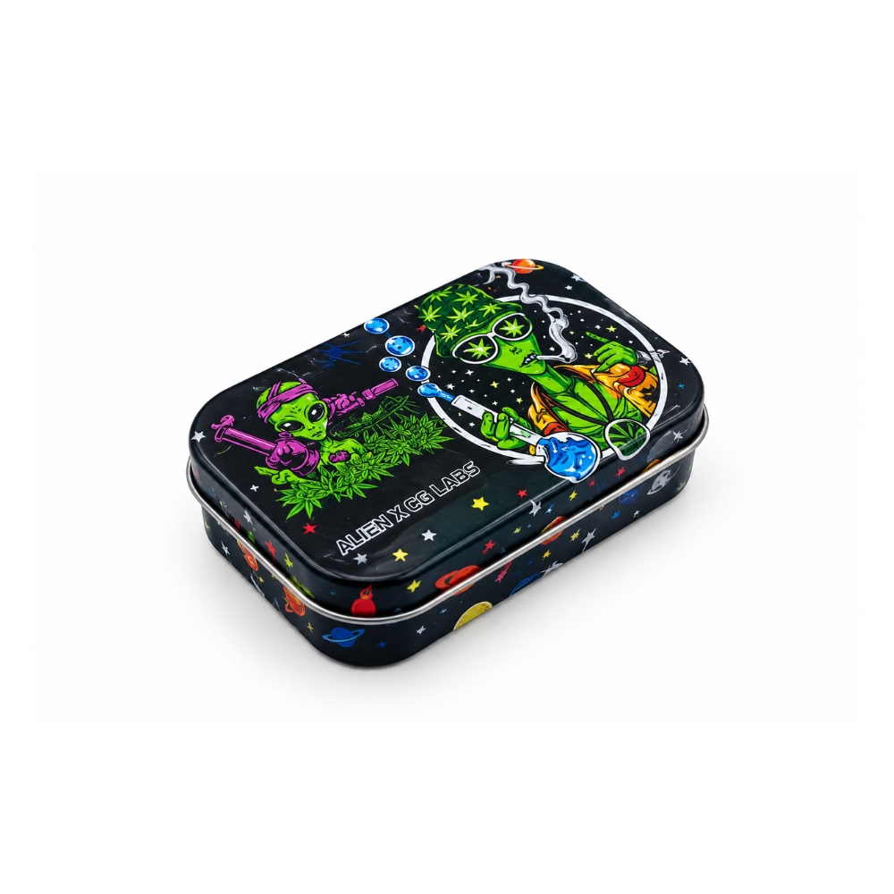 Contenedor De Aluminio Alien Black
